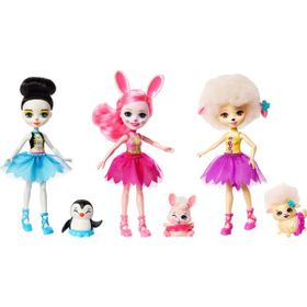 Mattel FRH55 Enchantimals Üçlü Bebek Seti