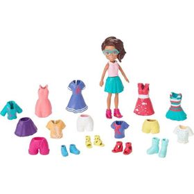 Mattel GKV12 Polly Pocket Ve Kıyafetleri Oyun Seti