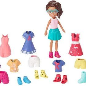 Mattel GKV12 Polly Pocket Ve Kıyafetleri Oyun Seti
