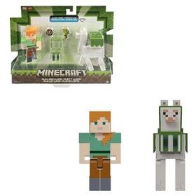 Mattel GTP08-HLB30 Minecraft Aksesuarlı Figürler
