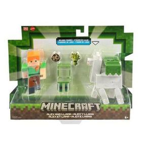 Mattel GTP08-HLB30 Minecraft Aksesuarlı Figürler