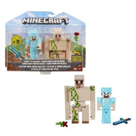 Mattel GTT53 Minecraft 3.25 inç 8.25 cm 2'li Figürler