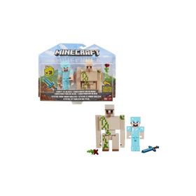 Mattel GTT53 Minecraft 3.25 inç 8.25 cm 2'li Figürler
