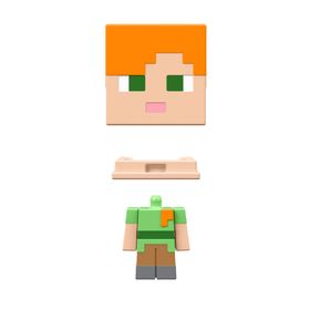 Mattel HDV64-HDV75 Alex Minecraft Oyuncak Mini Figür