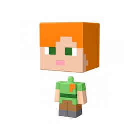 Mattel HDV64-HDV75 Alex Minecraft Oyuncak Mini Figür