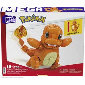 Mattel HHL13 Mega Pokemon 750 Parça Jumbo Charmander