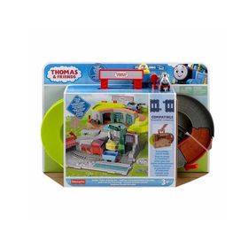 Mattel HHN24 Thomas ve Arkadaşları Taşınabilir Sodor Oyun Seti