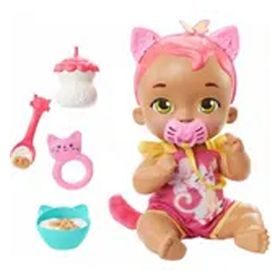 Mattel HHP27 My Garden Baby Sesli Yavru Kedi Pembe Bebeğim
