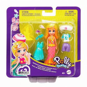 Mattel HNF50 Polly Pocket ve Moda Aksesuarları Oyun Seti