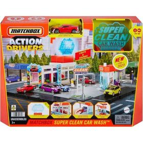 Mattel HNJ54 Matchbox Aksiyon Sürücüleri Süper Oto Yıkama Oyun Seti