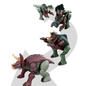 Mattel HPD33 Jurassic World Değişim Serisi Çifte Tehlike Büyük Dinozor Figürleri