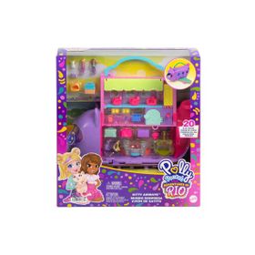 Mattel HWP19 Polly Pocket Adventures In Rio Uçak Çocuk Oyun Seti