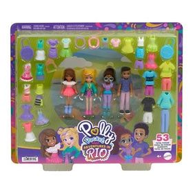 Mattel HWP23 Polly Pocket Adventures In Rio Moda Çocuk Oyun Seti