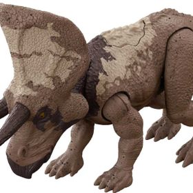 Mattel Jurassic World HLN63-HLN66 İz Sürücü Dinozor Figürleri Zuniceratops