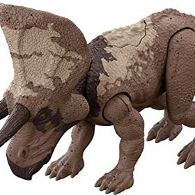 Mattel Jurassic World HLN63-HLN66 İz Sürücü Dinozor Figürleri Zuniceratops
