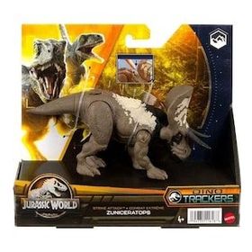 Mattel Jurassic World HLN63-HLN66 İz Sürücü Dinozor Figürleri Zuniceratops
