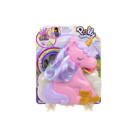 Mattel Polly Pocket HKV51 Tek Boynuzlu Atın Gökkuşağı Salonu