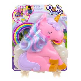 Mattel Polly Pocket HKV51 Tek Boynuzlu Atın Gökkuşağı Salonu
