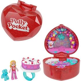 Mattel Polly Pocket JGK21 80. Yıl Yüzük Kutusu Oyun Seti