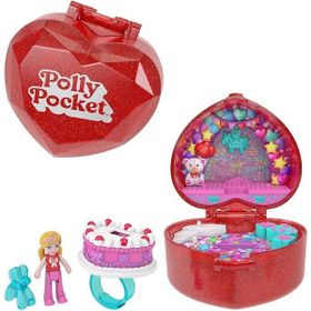 Mattel Polly Pocket JGK21 80. Yıl Yüzük Kutusu Oyun Seti