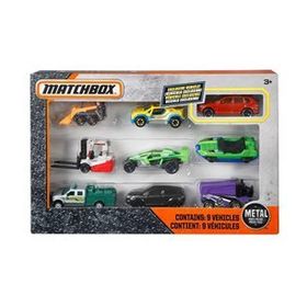 Mattel X7111 Matchbox Dokuzlu Araba Seti