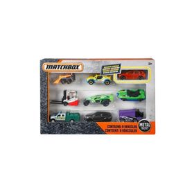 Mattel X7111 Matchbox Dokuzlu Araba Seti