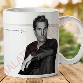 Matthew Mcconaughey Baskılı Kupa