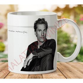 Matthew Mcconaughey Baskılı Kupa
