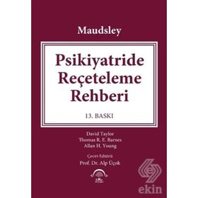Maudsley-Psikiyatride Reçeteleme Rehberi