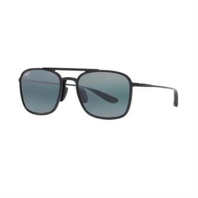 Maui Jim MJ 0447S 001 02 55 Polarize Pilot Siyah Kemik Erkek Güneş Gözlüğü