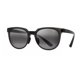 Maui Jim MJ 0454S 001 50 Aynalı Oval Füme Desenli Kemik Unisex Güneş Gözlüğü