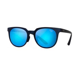 Maui Jim MJ 0454S 002 50 Aynalı Oval Füme Desenli Kemik Unisex Güneş Gözlüğü