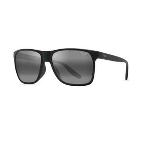Maui Jim MJ 0603S 003 02 59 Polarize Dikdörtgen Siyah Kemik Unisex Güneş Gözlüğü