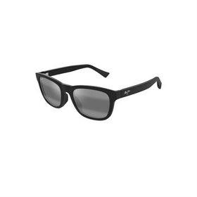 Maui Jim MJ 0617S 001 02 54 Polarize Kare Siyah Kemik Erkek Güneş Gözlüğü
