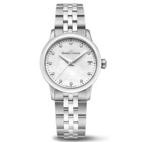 Maurice Lacroix Ml-751006ss002170-1 1975 Pırlantalı Metalik Çelik Kadın Kol Saati
