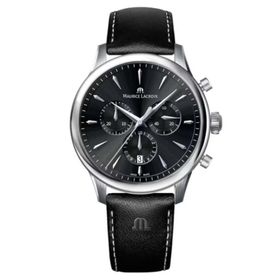 Maurice Lacroix ML-751038SS001330-2 Siyah Deri Erkek Kol Saati