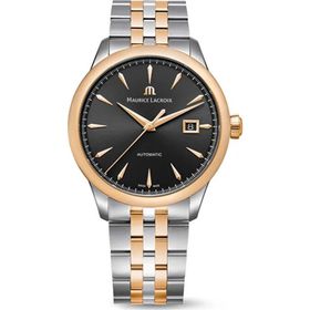 Maurice Lacroix ML-756008PVP12330-1 Altın Rengi Metalik Gri Çelik Erkek Kol Saati