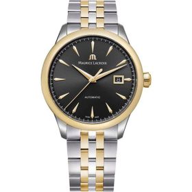 Maurice Lacroix ML-756008PVP12330-1 Altın Rengi Metalik Gri Çelik Erkek Kol Saati