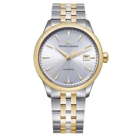 Maurice Lacroix ML-756008PVY12130-1 Altın Rengi Metalik Gri Çelik Erkek Kol Saati