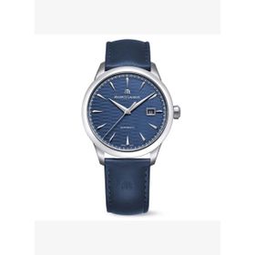 Maurice Lacroix ML-756108SS001430-4 Lacivert Deri Erkek Kol Saati