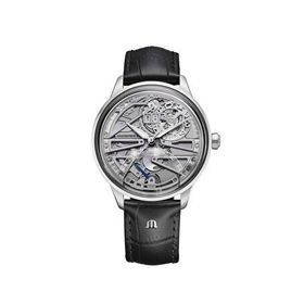 Maurice Lacroix ML-758008SS001090-2 Siyah Deri Erkek Kol Saati