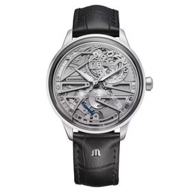 Maurice Lacroix ML-758008SS001090-2 Siyah Deri Erkek Kol Saati