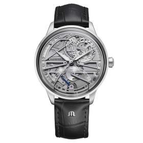 Maurice Lacroix ML-758008SS001090-2 Siyah Deri Erkek Kol Saati