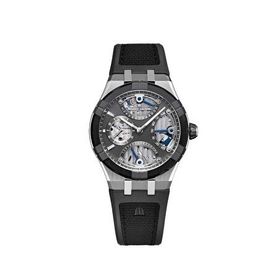 Maurice Lacroix ML-AC6068SSL20230-2 Siyah Metalik Gri Çelik Erkek Kol Saati