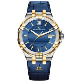 Maurice Lacroix ML-AI1008PVY11432-1 Lacivert Erkek Kol Saati