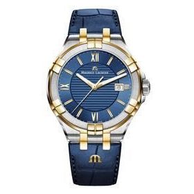 Maurice Lacroix ML-AI1008PVY11432-1 Lacivert Erkek Kol Saati
