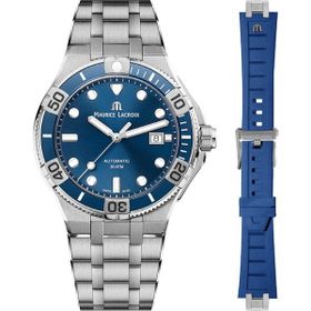 Maurice Lacroix ML-AI6058SS002430-2 Erkek Kol Saati ve Yedek Kordon