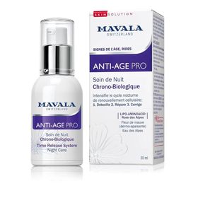 Mavala Anti Age Pro 3 ml Süreli Salınım Sistemlli Gece Bakımı