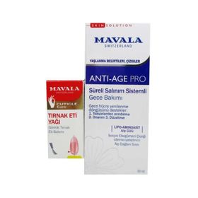 Mavala Süreli Salınım Sistemli Gece Bakımı 30 ml Tırnak Eti Yağı 5ml