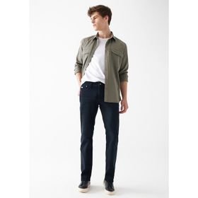 Mavi 0020234818 Lacivert Hunter Pamuklu Normal Bel Regular Fit Düz Paça Jeans Erkek Kot Pantolon